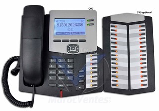 Extension Fanvil à 30 touches pour téléphone IP avec le téléphone C60 optionel